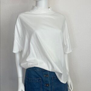 We The Free White Short Sleeve Top